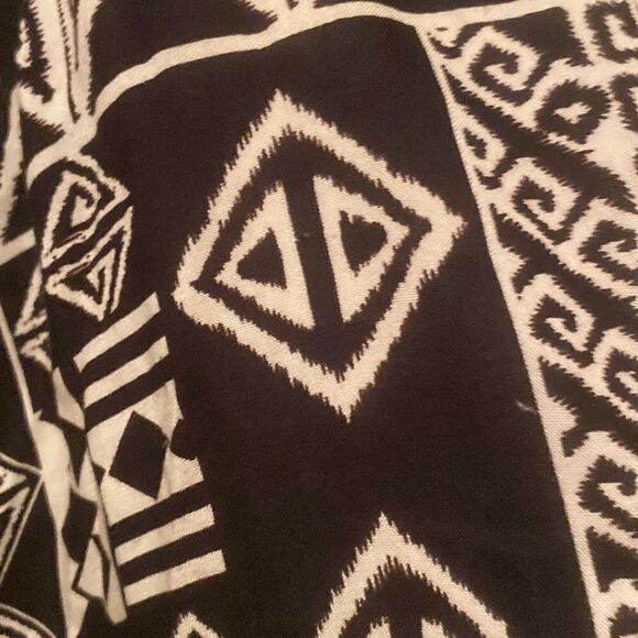 Always Me Kimono Black & White Size Large - Picture 3 of 9